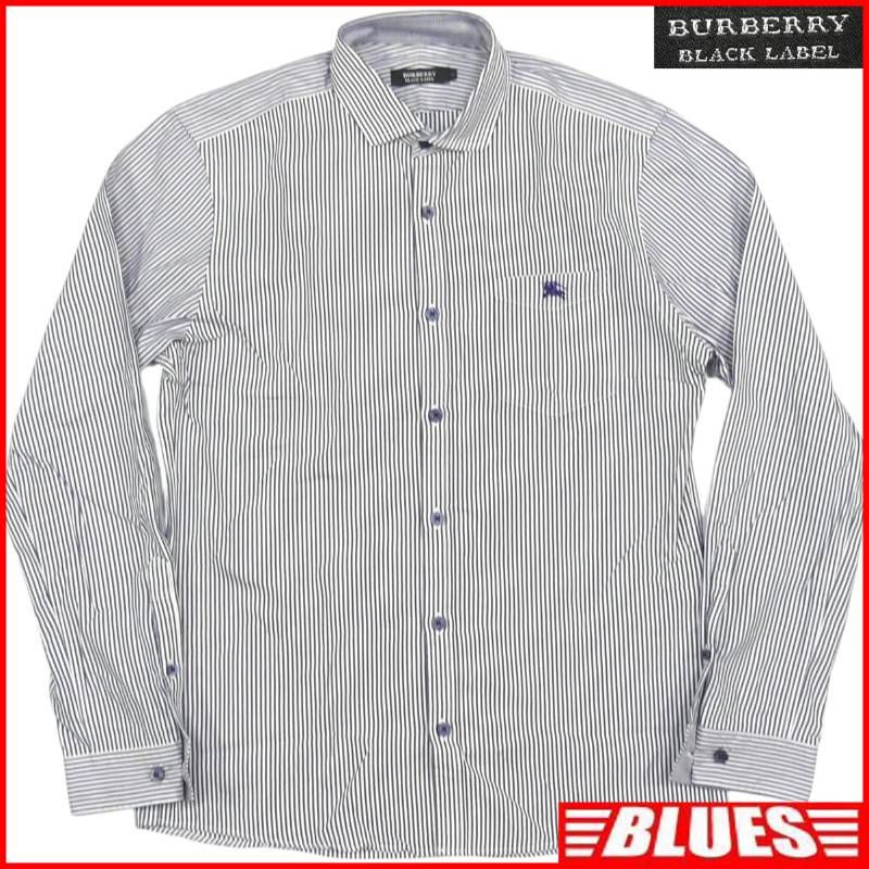BURBERRY BLACK LABEL 廃盤 バーバリーブラックレーベル シャツ M