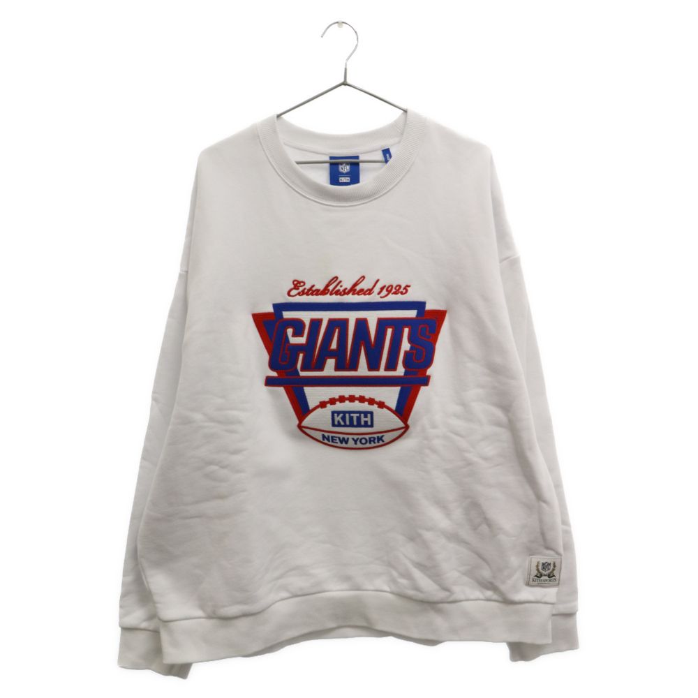 ☆ KITH x GIANTS 1925 nelson crewneck コラボスウェット ☆ KITH (キス) ×NFL Giants 1925 Nelson Crewneck ジャイアンツ