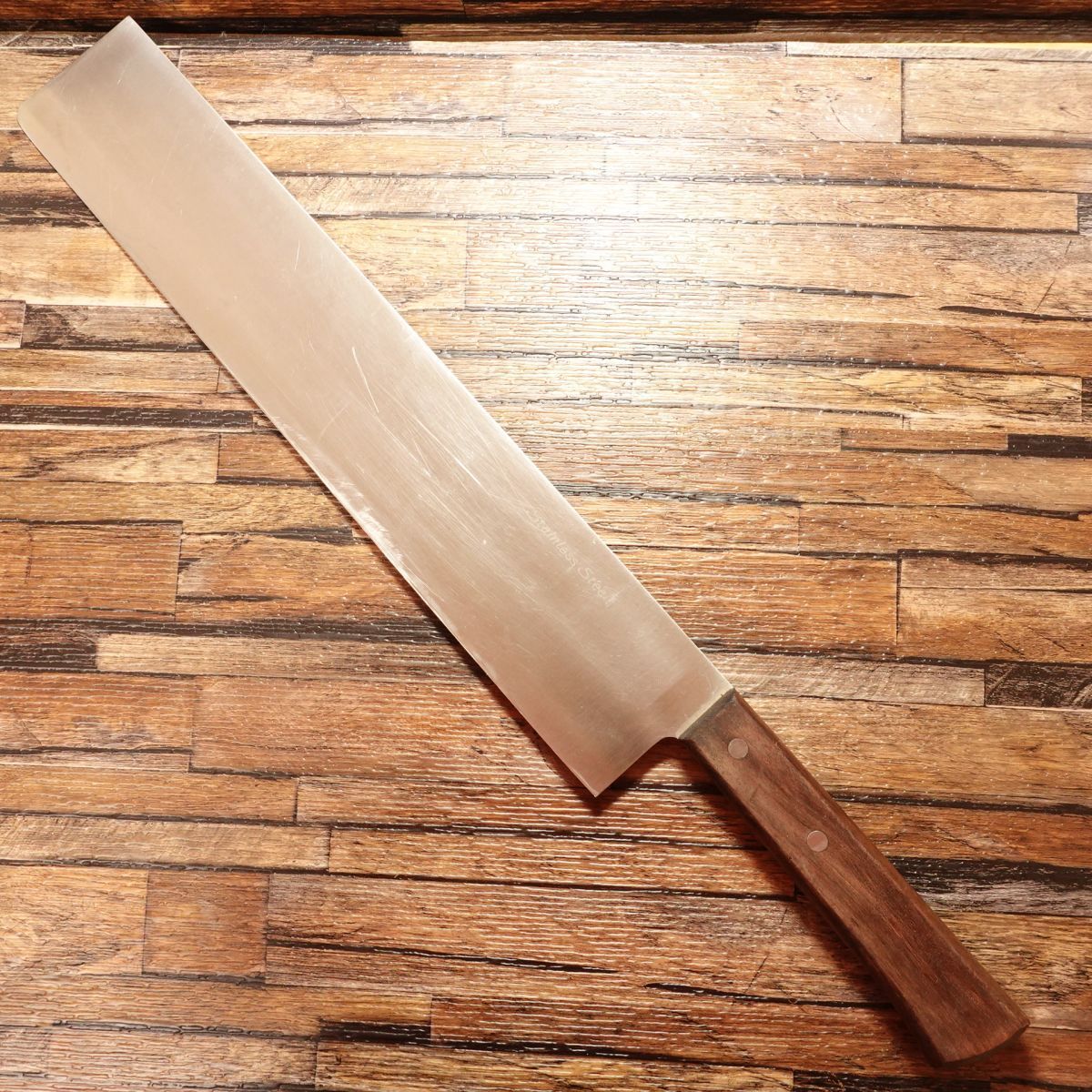 ステンレス スイカ切り包丁 研ぎ済 巨大包丁 西瓜包丁 スイカ包丁