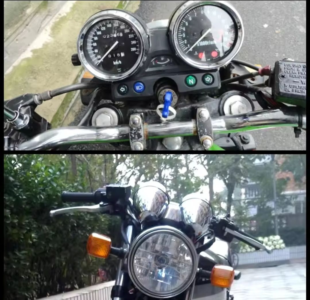 Kawasaki ZRX400 750 250 1100 用メーターユニット（260km/h