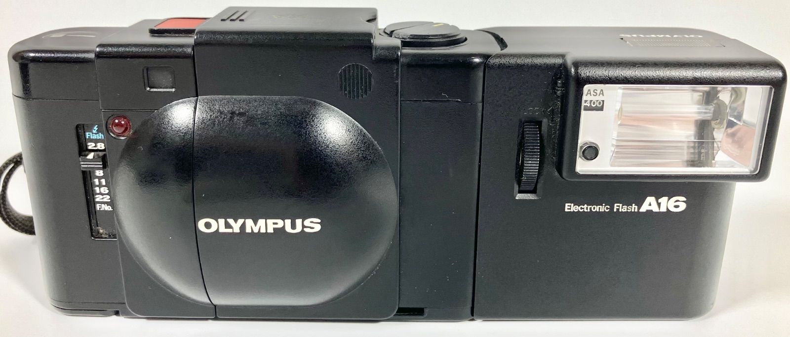 OLYMPUS オリンポス コンパクトフィルムカメラ ケース付き XA2 格安 中古】OLYMPUS オリンパス XA2 レッド コンパクトフィルムカメラ