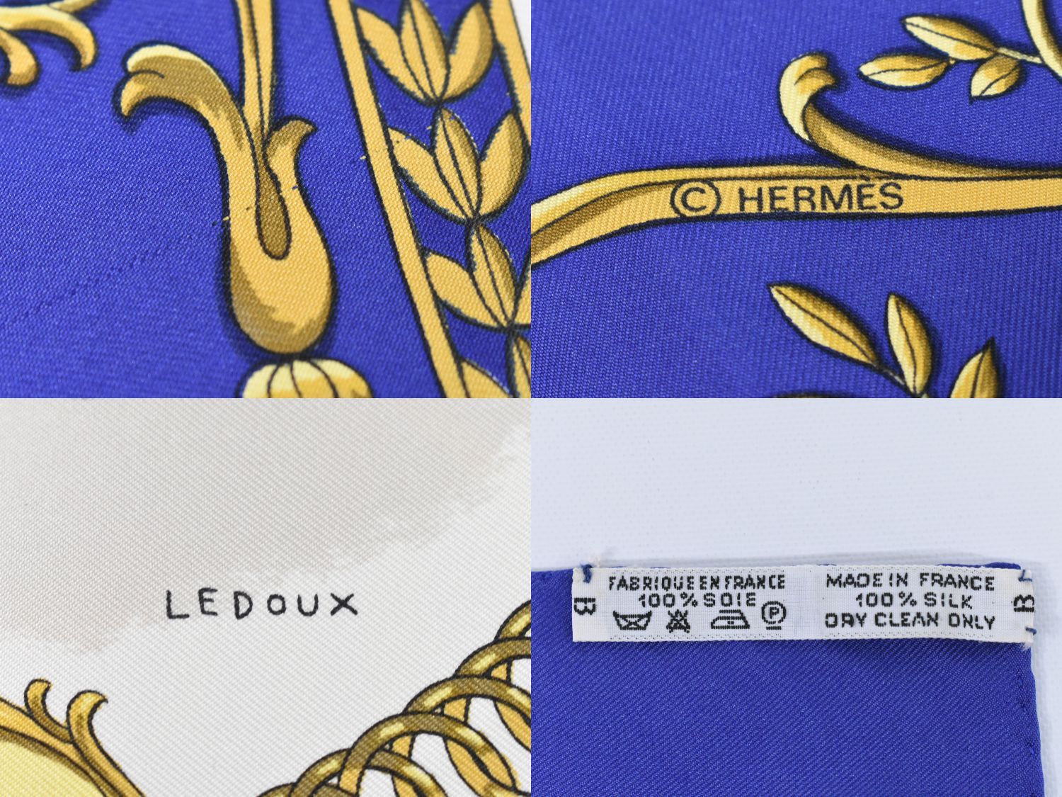HERMES エルメス カレ90 ロンシャンへの散歩 大判シルクスカーフ エルメス / HERMES スカーフ カレ 90 ロンシャンへの散歩 シルク