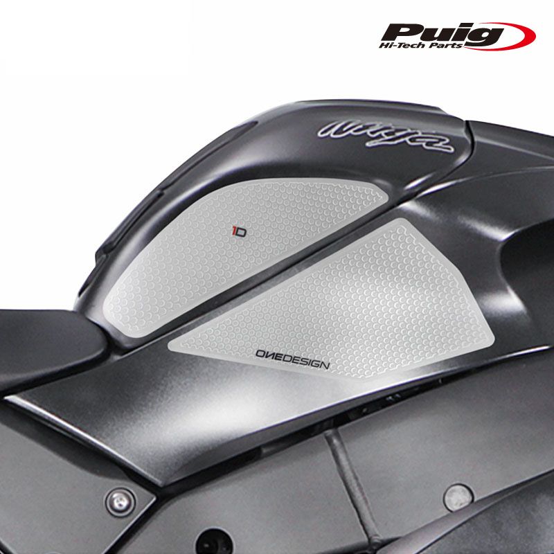 Puig 20081W SPECIFIC SIDE TANK PADS ZX-10R (11-20) [CLEAR] プーチ