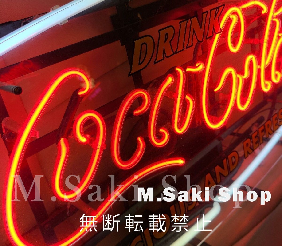 コカ・コーラ ネオン 看板 ネオンサイン アメリカン雑貨 ネオン管 店舗 