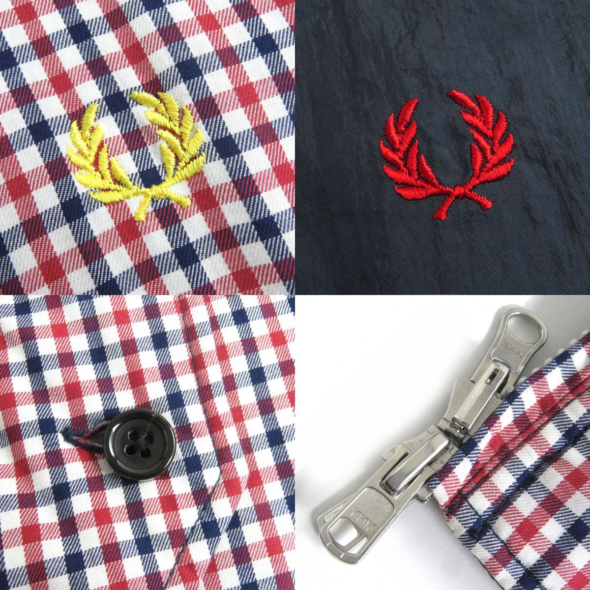 美品△正規品 FRED PERRY フレッドペリー F2305 Reversible Parka 