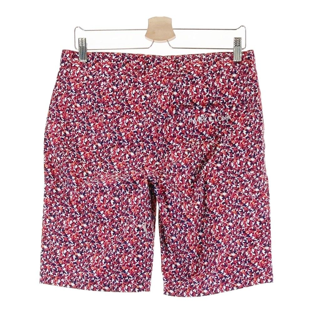 MARK&LONA マークアンドロナ　ハーフパンツ サイズ：M MARK&LONA マークアンドロナ ハーフパンツ 総柄 レッド系