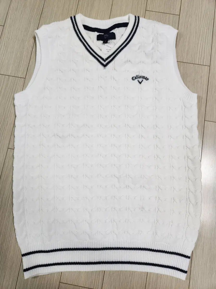 Callaway レディース ゴルフ ベスト ホワイト Callaway レディース ニットベスト ホワイト Callaway(キャロウェイ