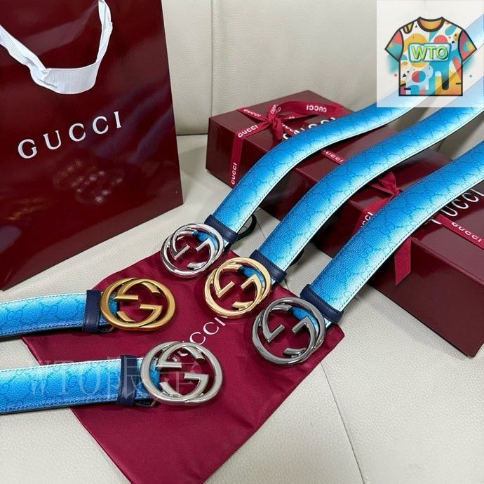 今日WTO】Gucci Chroma シリーズ インターロックド GG ベル-1