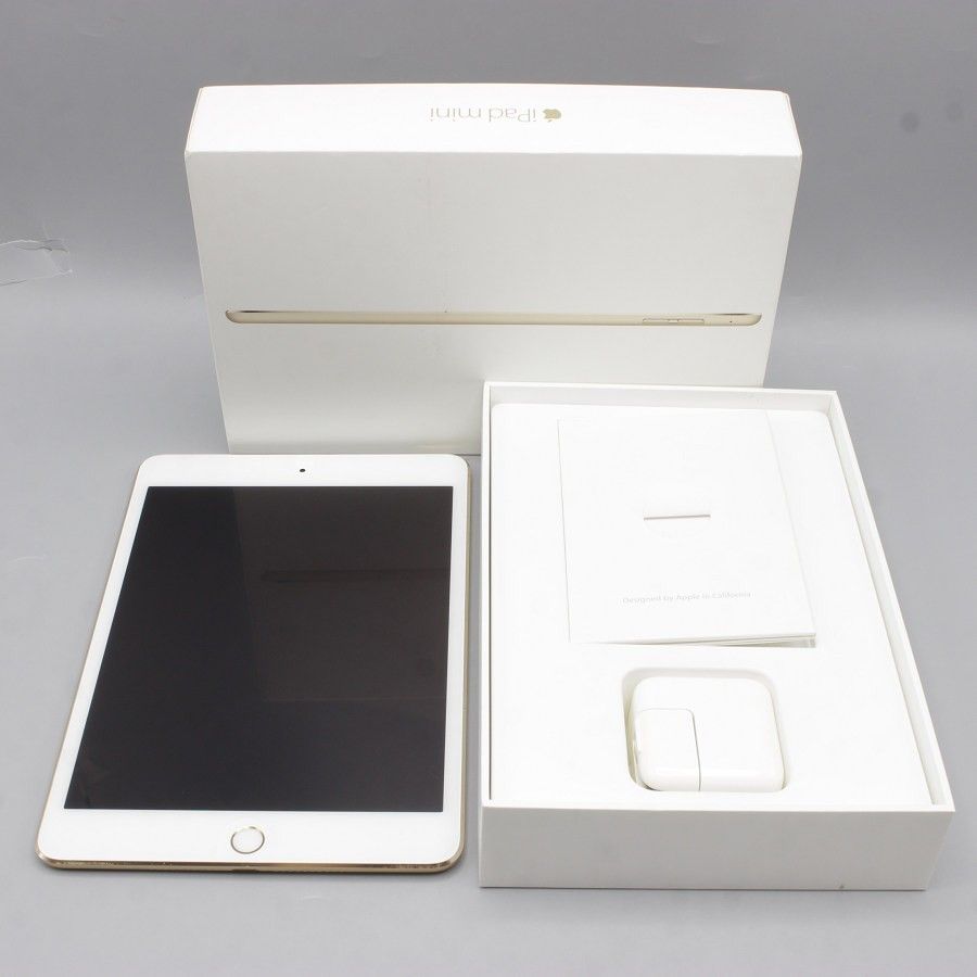 美品Apple iPad mini 第4世代￼ 128GBゴールド 本体 【公式通販】