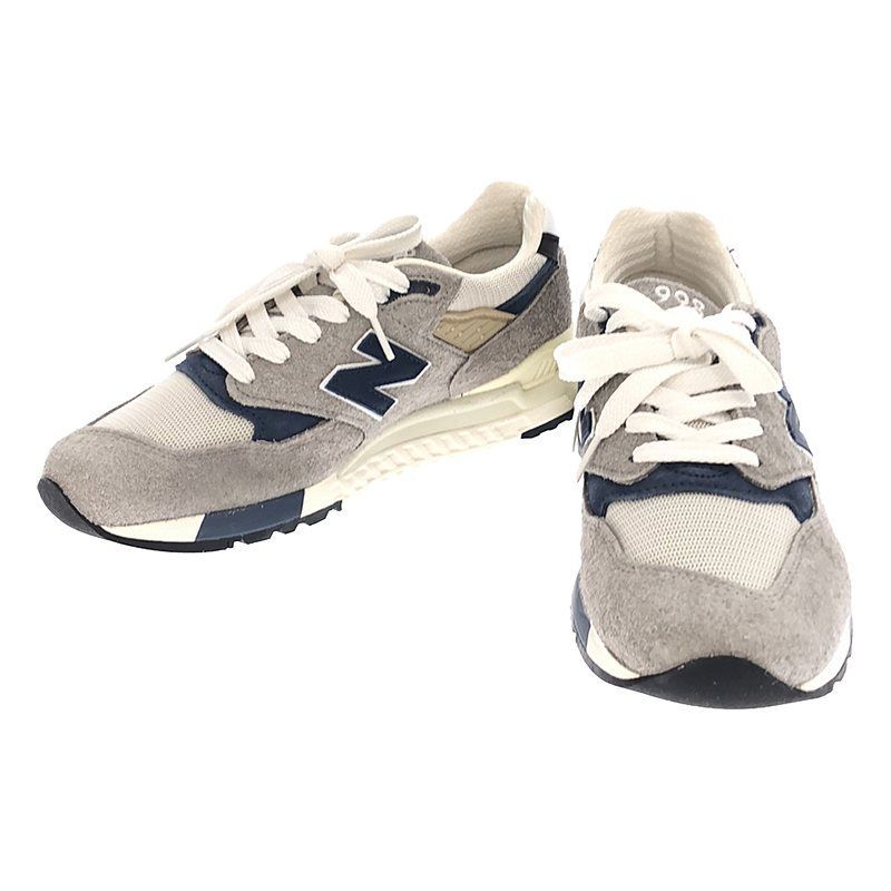 【美品】  New Balance / ニューバランス | U998TA USA製 スエード ローカットスニーカー | 26.5 | グレー | メンズ