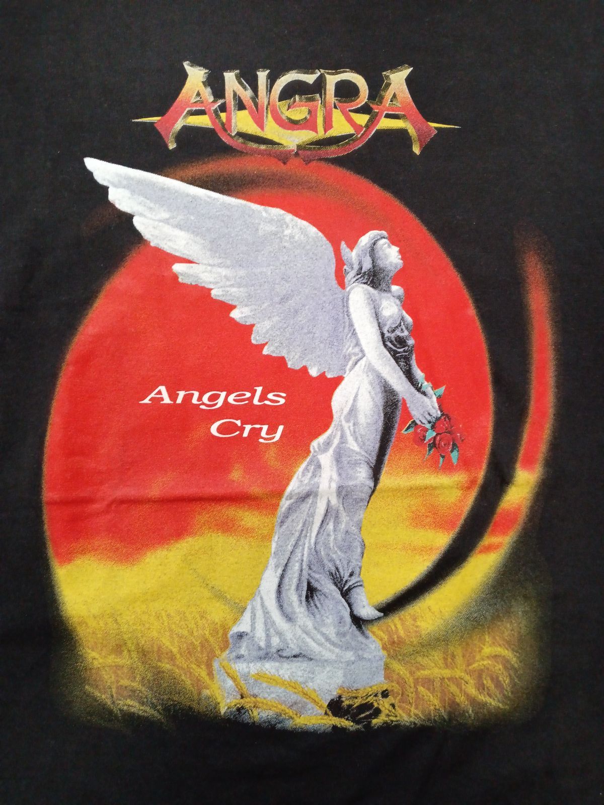 吉セ42○Hanes○ANGRA○アングラ○Angels Cry○ヴィンテージ○古着○T