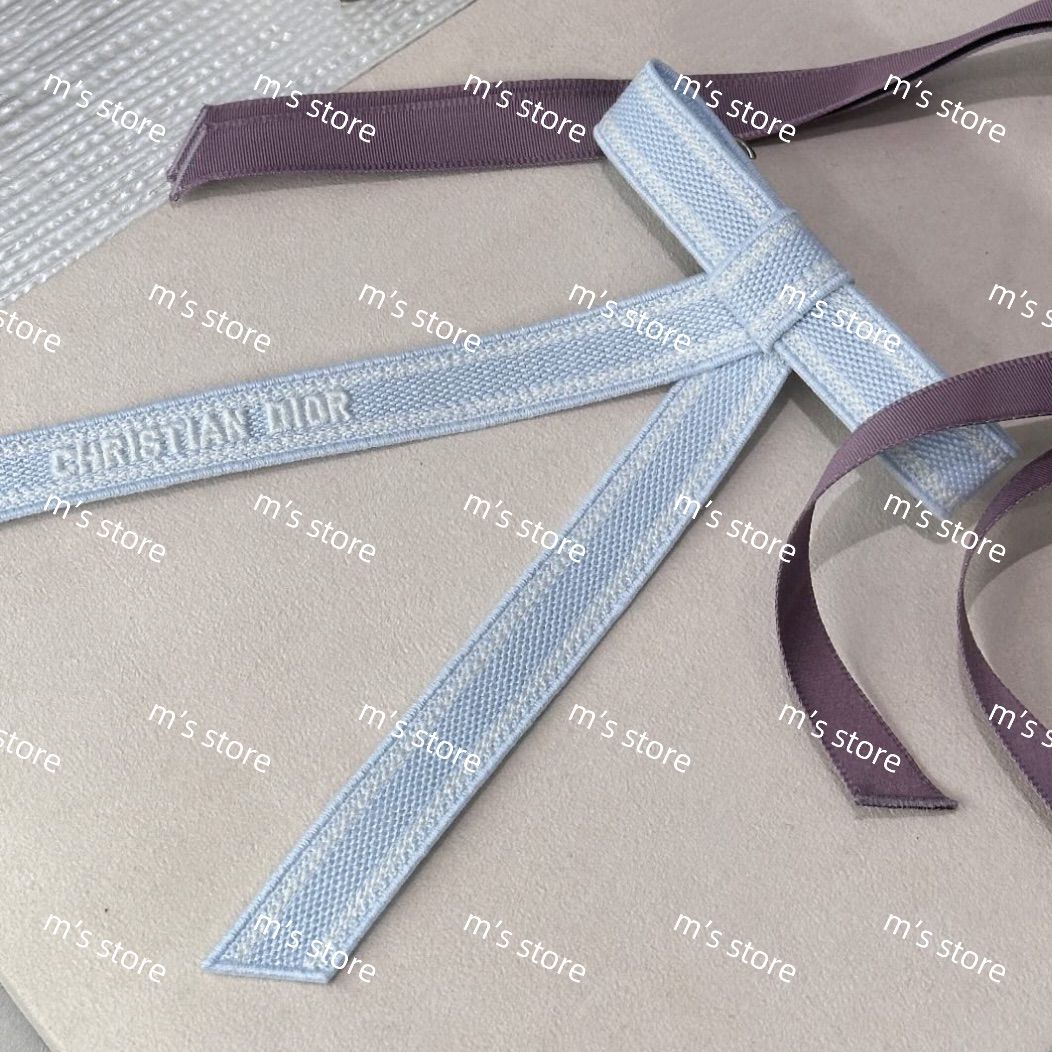 新品 Christian Dior ディオール Dior Twist リボンバレッタ バレッタ  