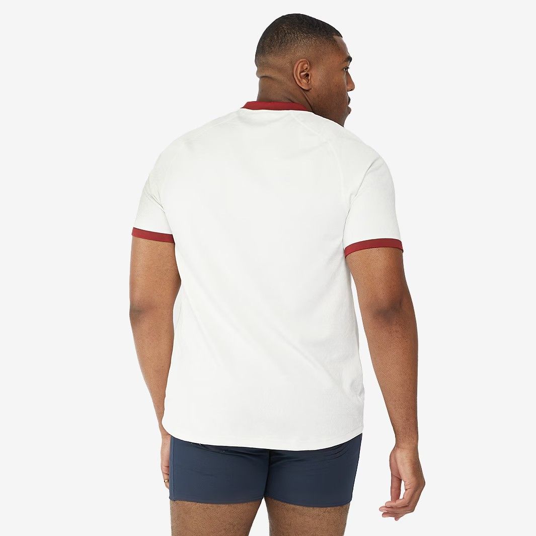 送料無料 匿名配送 カンタベリー ラグビー ブリティッシュ&アイリッシュ ライオンズ 2025 トレーニング Tシャツ 白 ホワイト 公式モデル 日本未発売