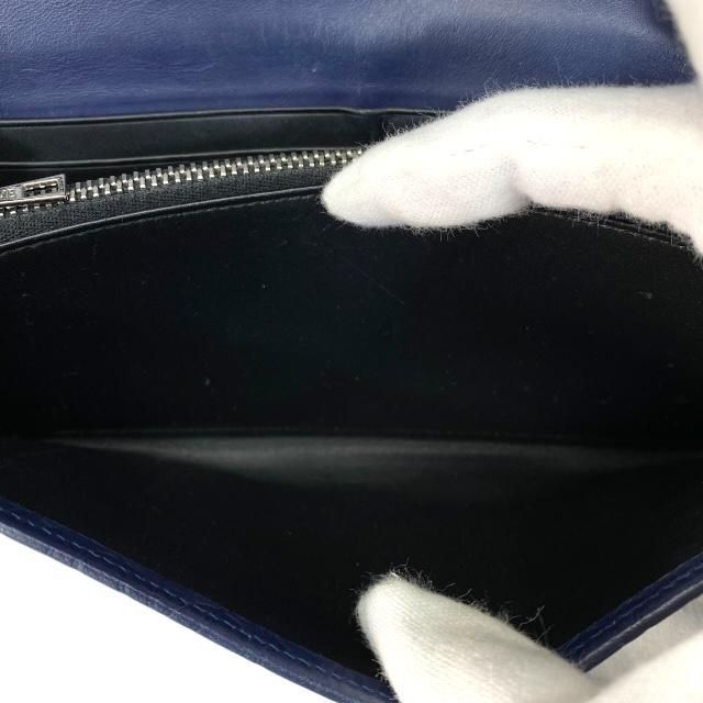 ✨美品✨ ロエベ 長財布 二つ折り リピートアナグラム レザー ネイビー 楽天市場】ロエベ【LOEWE】レザーリピートアナグラムラウンド