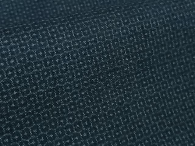 平和屋本店□極上 男性 本場大島紬 アンサンブル 長羽織 100亀甲 総