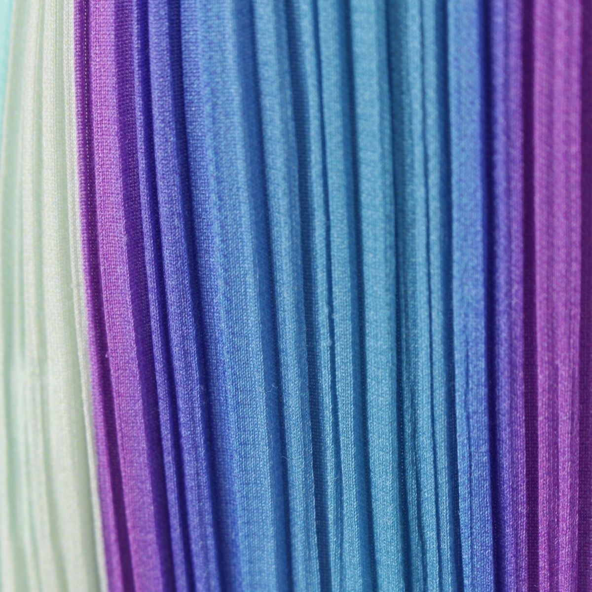 プリーツプリーズ イッセイミヤケ ストライプ チュニック ワンピース  