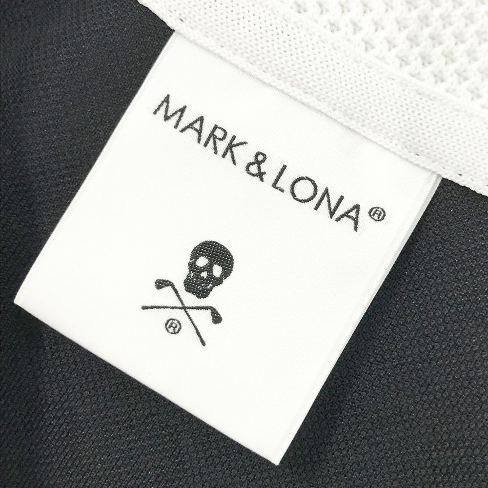 サイズ：46 MARK&LONA マークアンドロナ 半袖ポロシャツ スカル