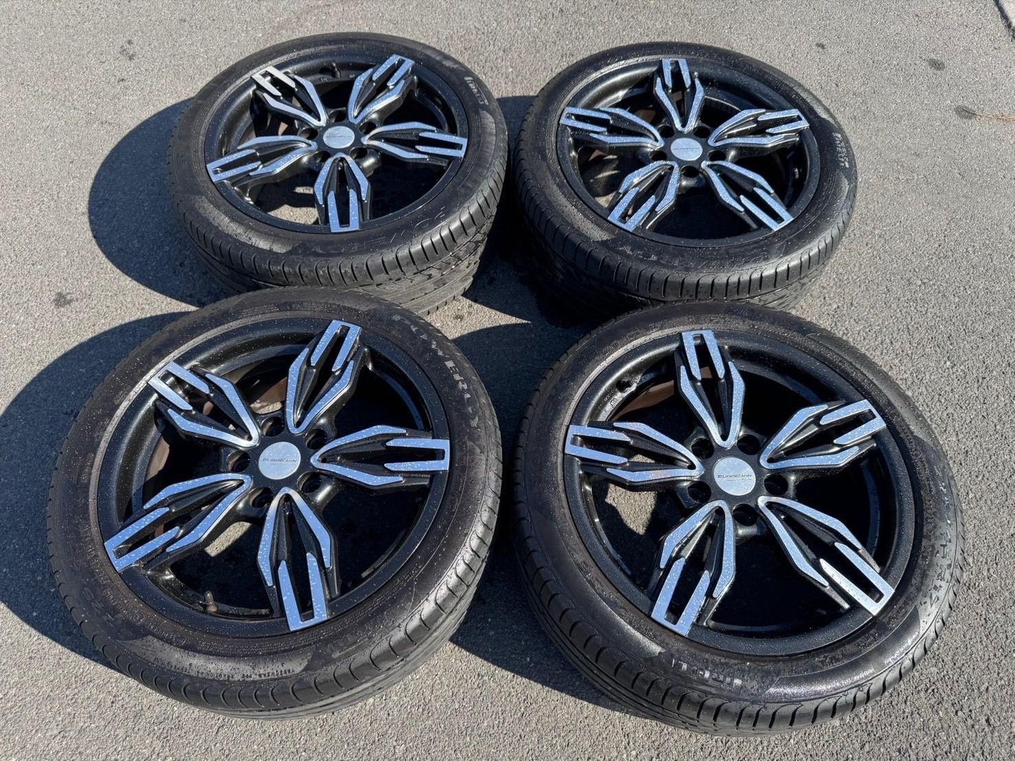 ホイール＆タイヤセット 225/45R17 ピレリ POWERGY 23年製 17×7.5J 5 