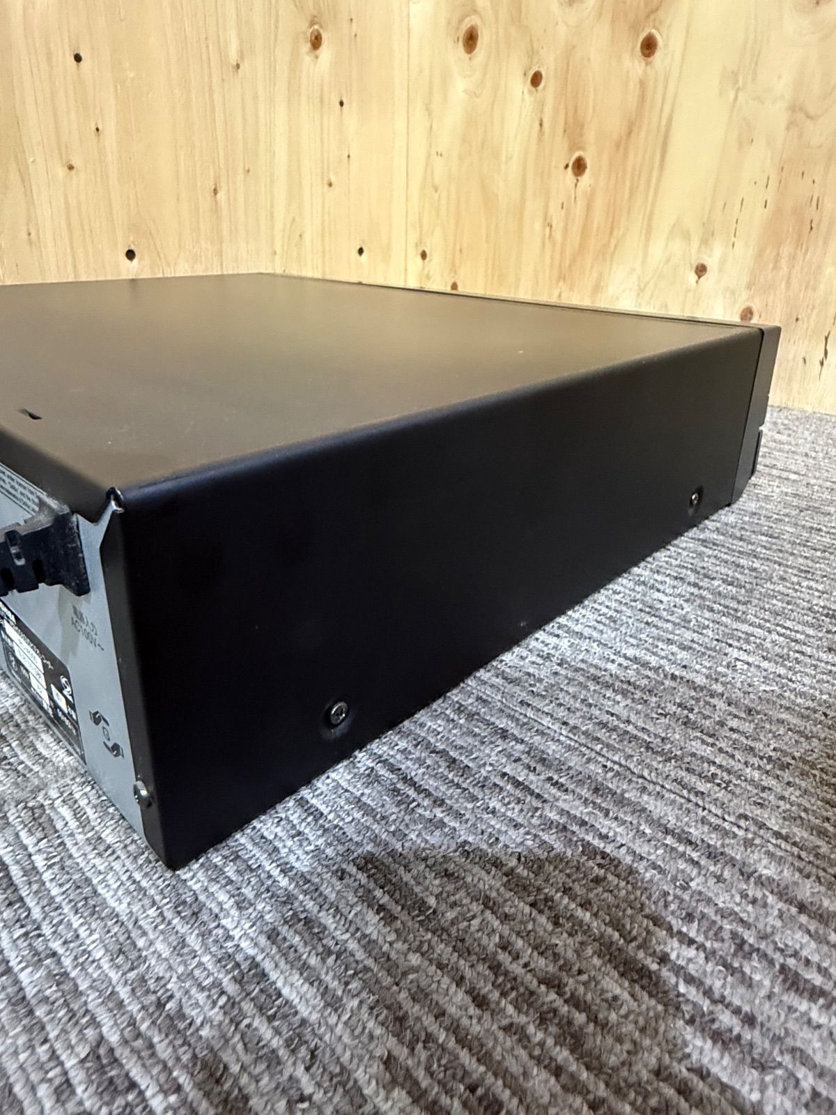 SGM ジャンク 東芝 VARDIA RD-W300 VHS一体型HDD DVDレコーダー 2007年製 MEBLE-SODAR_PL