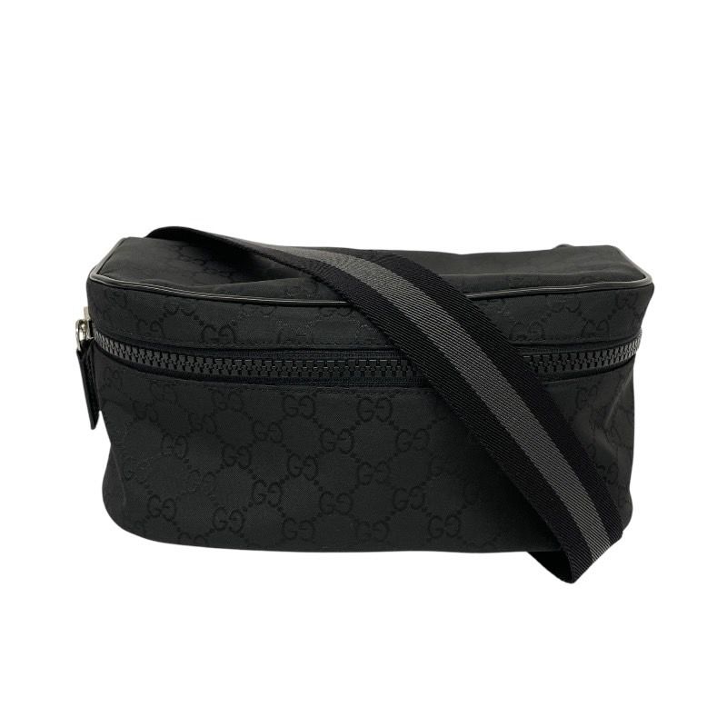 GUCCI】グッチ GGナイロン 2WAYバッグ 449182 ウエストバッグ メンズ  