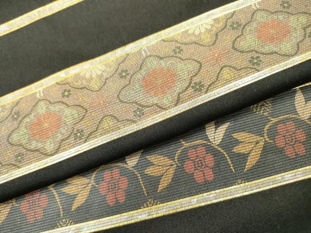 箔　袋帯 伝統工芸士　山野　忠雄  袋帯　おしゃれ袋帯　洒落袋帯 カジュアル　セ 箔 袋帯 伝統工芸士 山野 忠雄 おしゃれ袋帯 洒落袋帯