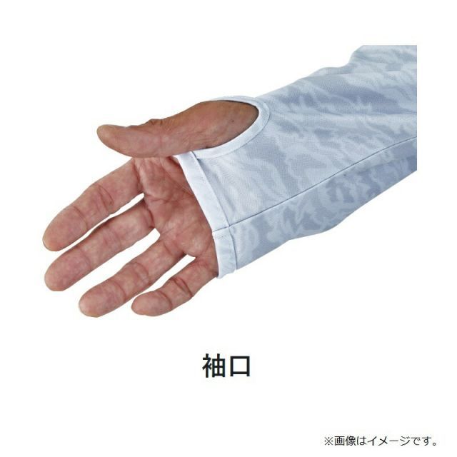 がまかつ GM3729 NFZサマーライトジップフーディ ライトグレー M