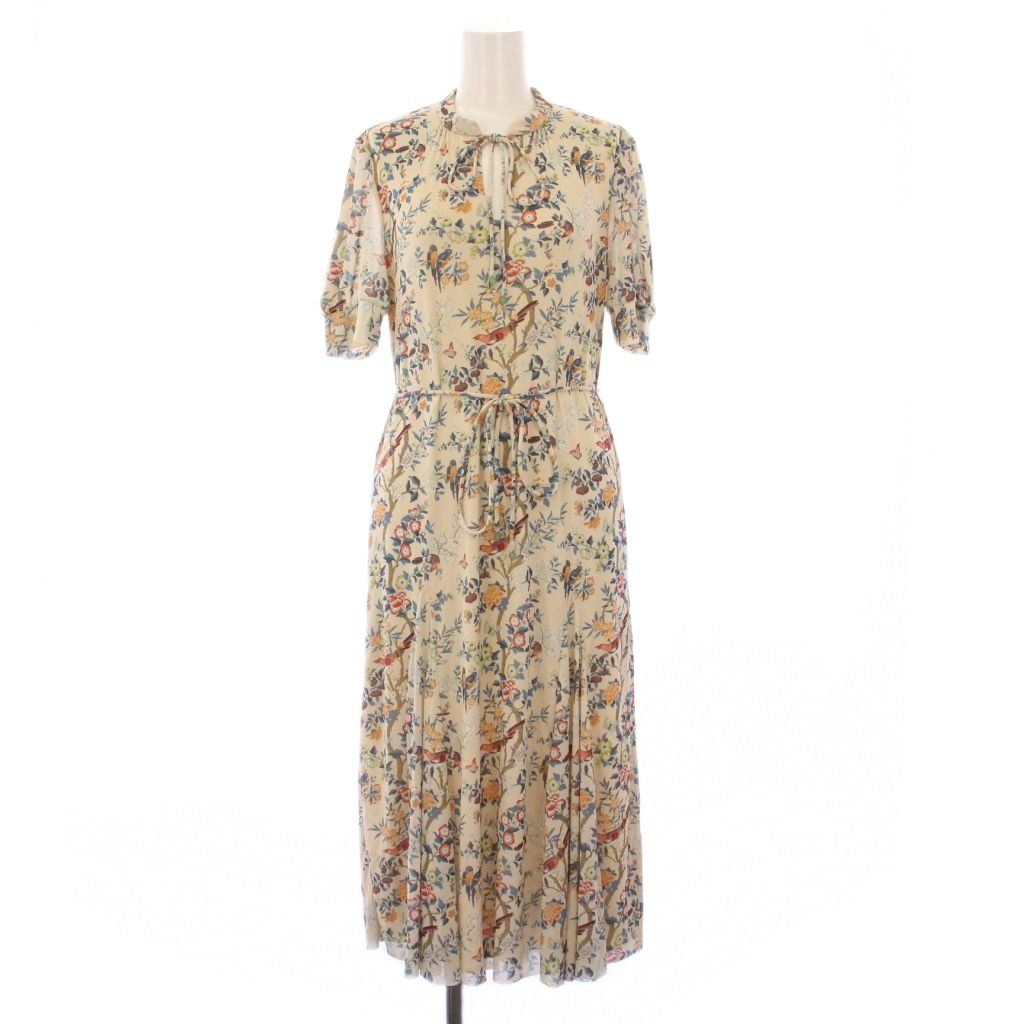 【VIVIENNE TAM】ヴィヴィアンタム 花柄ワンピース パワーネット 2 ヴィヴィアンタム VIVIENNE TAM ロングワンピース 半袖 花柄
