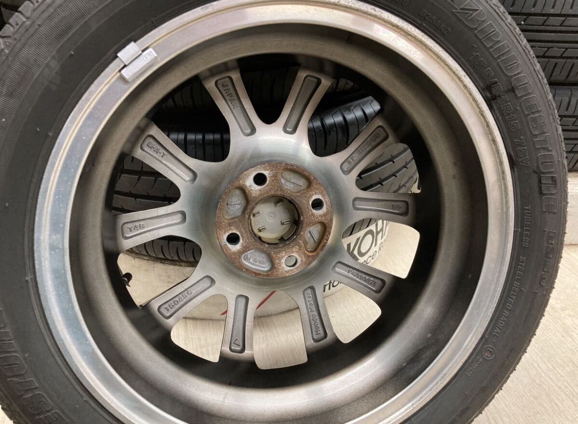 ホンダ純正 N-ONE RS◇4.5J 15インチ IS45 4/100◇165/55R15◇ホンダ車