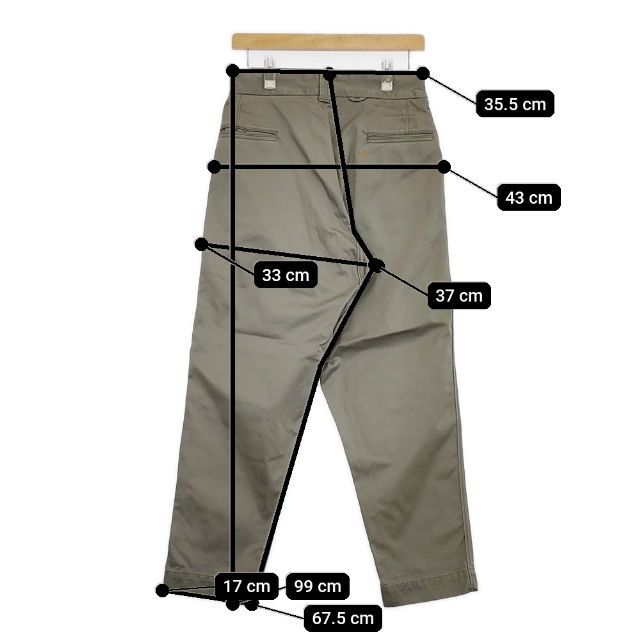 チノパンツ カーキ