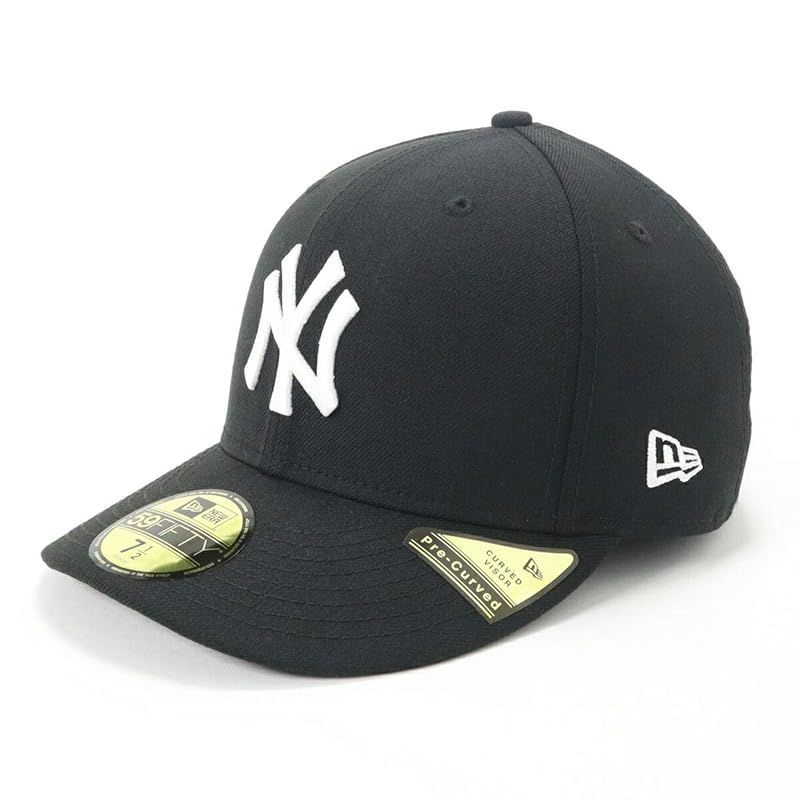 【特価商品】ニューエラ(New Era)ニューエラ キャップ プレカーブド MLB ニューヨーク ヤンキース ブラック/ホワイト 7 1/8