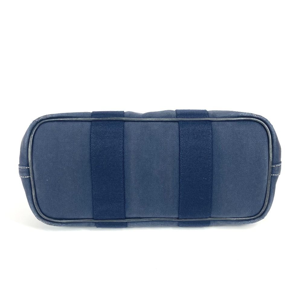 美品 HERMES エルメス　ヴァルパライソpm ネイビー ハンドバッグ ポーチ HERMES エルメス ヴァルパライソ PM ネイビー 黒