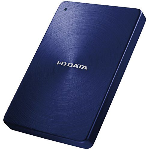 アイ オー データ 外付けHDD ハードディスク 2TB ポータブル カクうす アルミボディ HDPX-UTA2