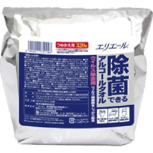 2営業日で発送 大王製紙 E除菌できるウイルス除去用大容量つめかえ用320枚 入数 8