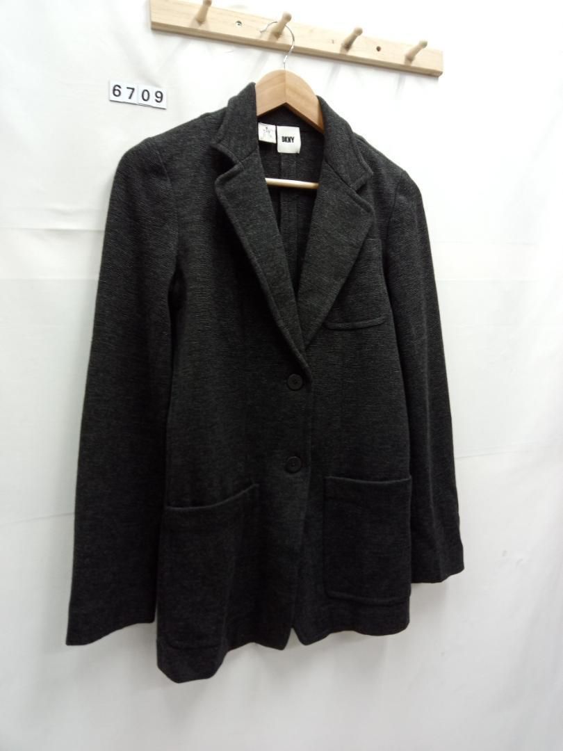 mimic☆美品　DKNY ディーケーエヌワイ　テーラード　ジャケット 6709 DKNY（ディーケーエヌワイ） ジャケット L - メルカリ