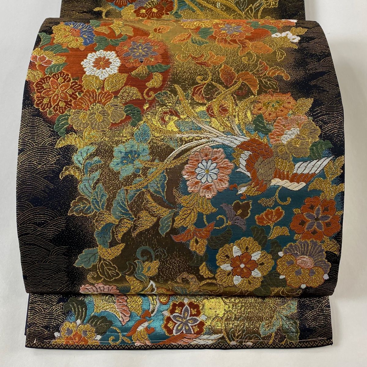 源氏香紋様 色無地 蔦縫い紋 一つ紋 茶道にお勧め 紋をつけるきもの