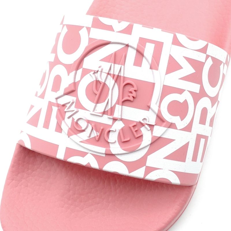 MONCLER】モンクレール ピーチサンダル 厚底 ピンク スライダー