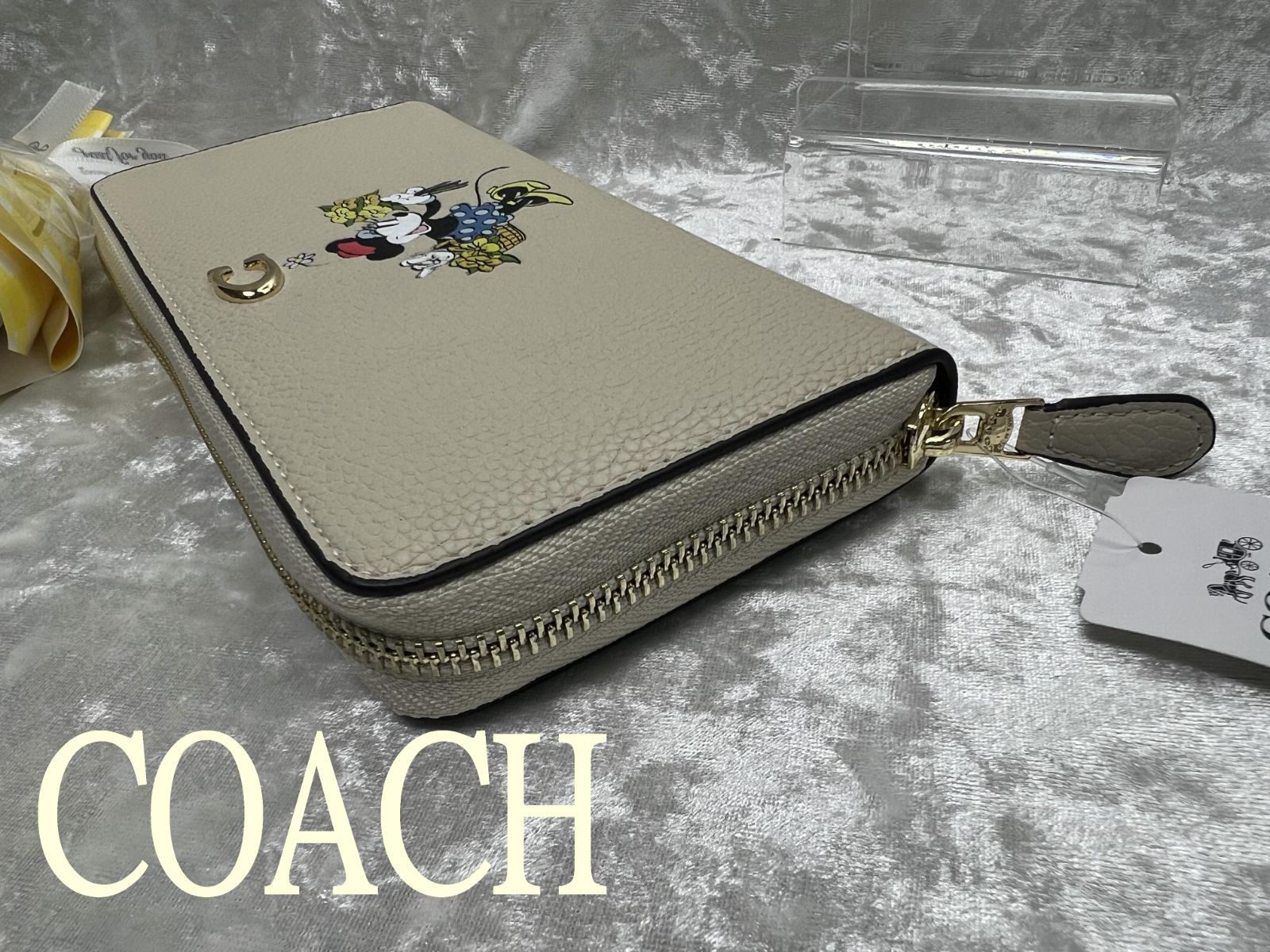 COACH 財布 コーチ 長財布 アコーディオン ジップ リジェネラティブ 