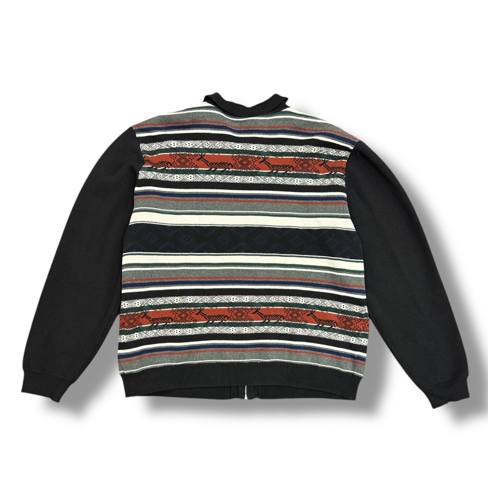 TTT MSW 23AW Nordic Zip Up Cardigan ノルディック柄ジップ