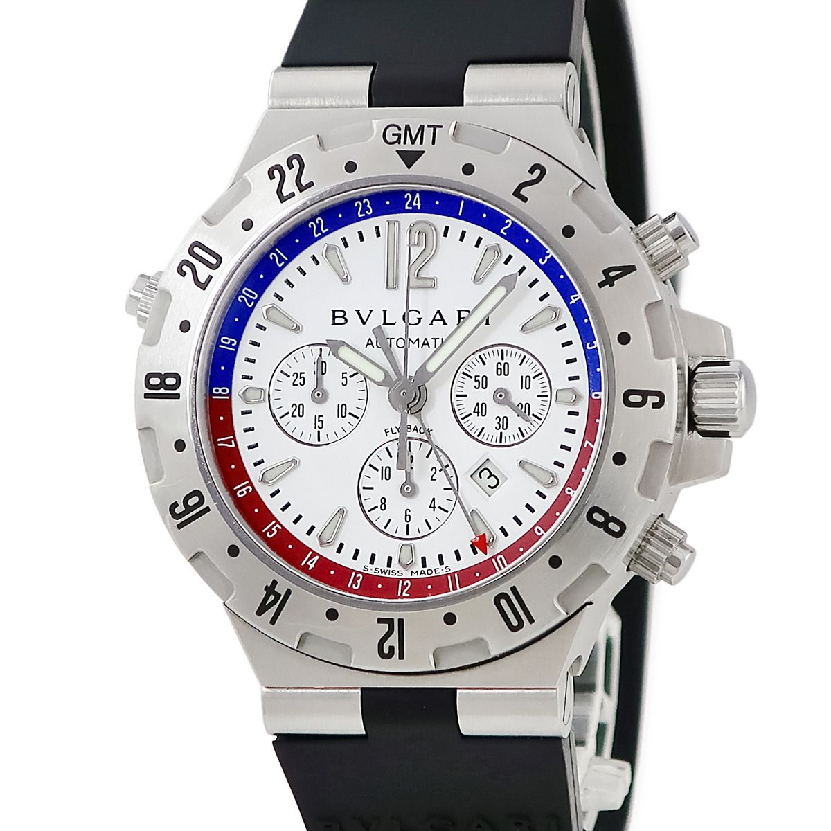 ブルガリ 腕時計 GMT40SFB 鑑定済み ブランド