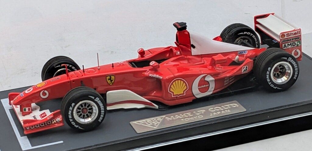 BBR MODELS 1/43 FERRARI F2002 JAPAN GP SUZUKA 2002 M.SCHUMACHER #1