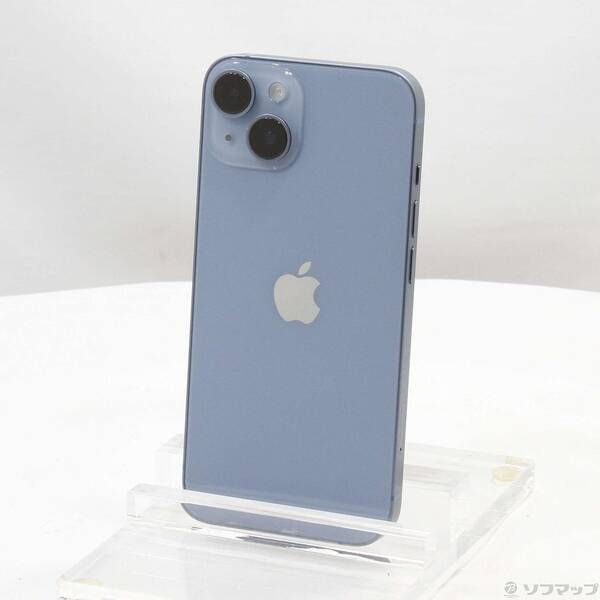 中古品〕 iPhone14 128GB ブルー MPVJ3J／A SIMフリー【262】 128GB
