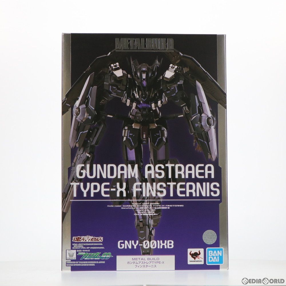 BANDAI - 魂ウェブ商店限定 L BUILD ガンダムアストレアTYPE-Xフィンスターニス 機動戦士ガンダム00(ダブルオー) 完成品 可動フィギュア バンダイスピリッツ METAL BUILD ガンダムアストレアTYPE-Xフィンスターニス