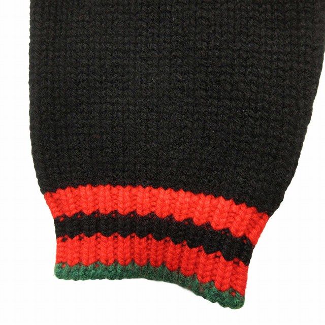 18SS グッチ GUCCI シェリーライン オーバーサイズ ケーブルニット  