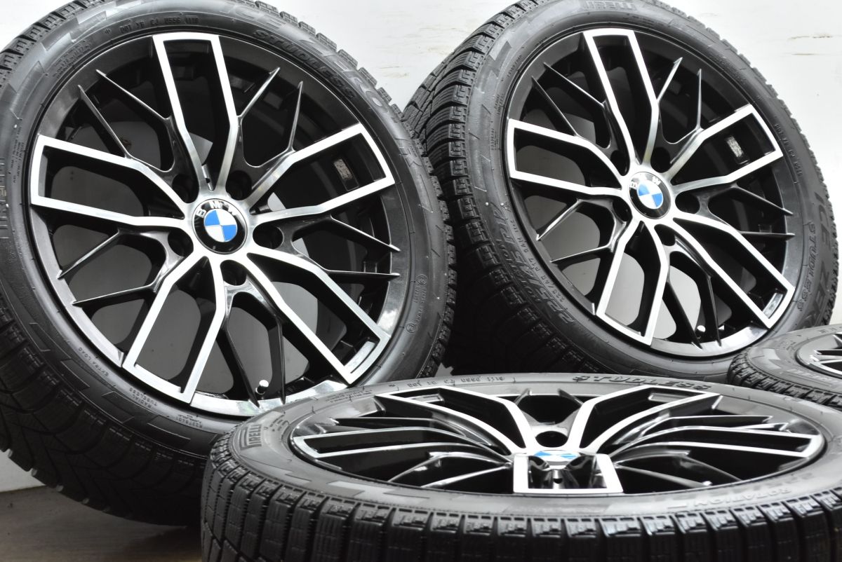 交換用に ユーロバーン 17in 7.5J 47 PCD120 ピレリ アイスゼロ 225 45R17 BMW 1シリーズ 2シリーズ ホイールのみ販売