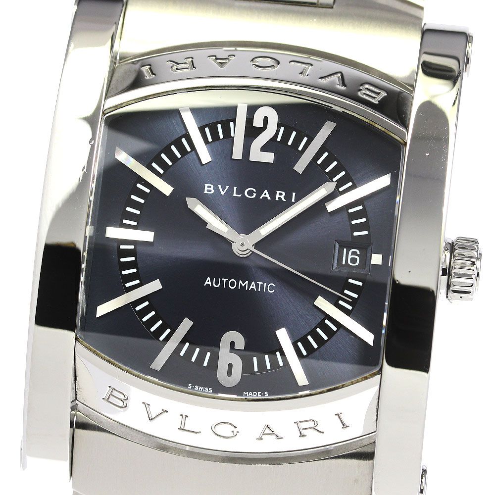 ブルガリ BVLGARI AA48S アショーマ デイト 自動巻き メンズ_797939 - メルカリ