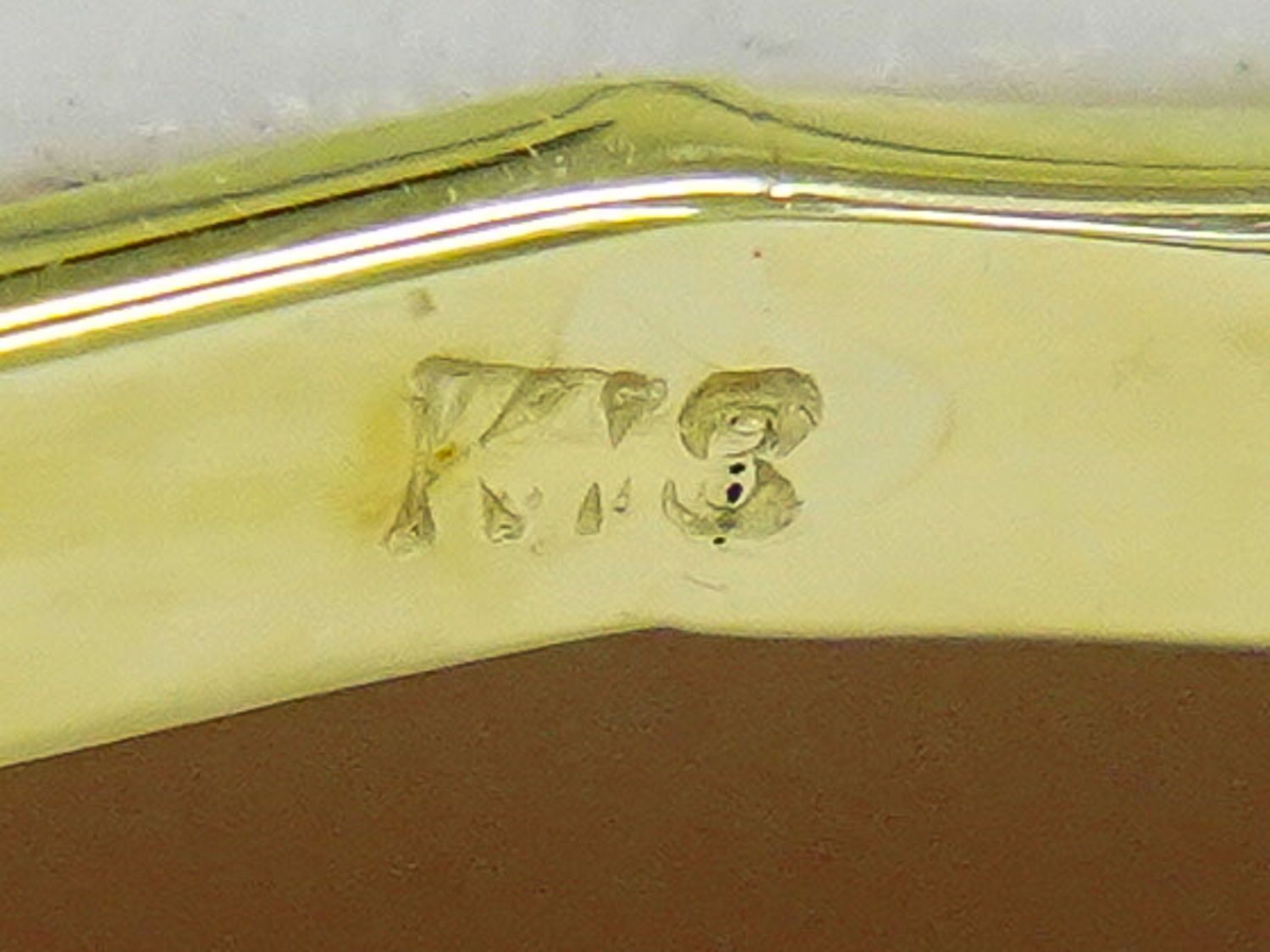 本物 シェルカメオ K18 YG ブローチ ペンダントトップ イエロー  