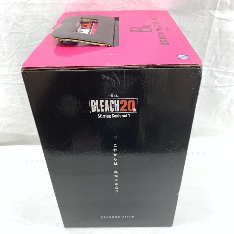 中古】未開・箱潰)B賞 藍染惣右介 MASTERLISE ｢一番くじ BLEACH