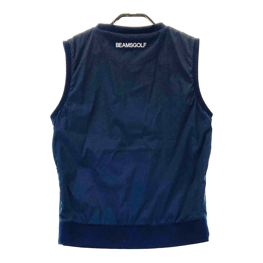 BEAMS GOLF ORANGE LABEL ミノテック フルジップベスト ネイビー