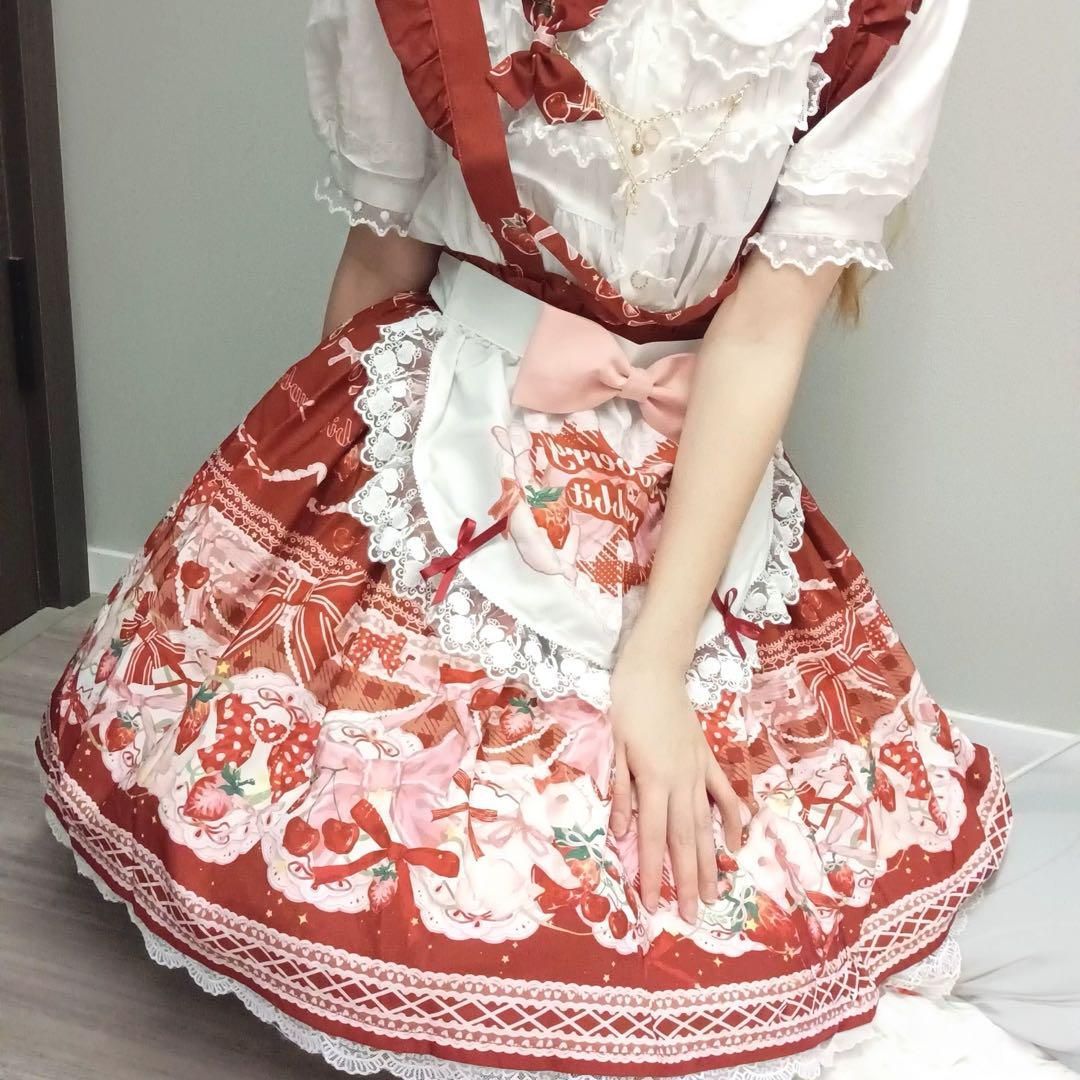 愛されロリータスカートとブラウスセット♪♪お出かけや女子会に最適