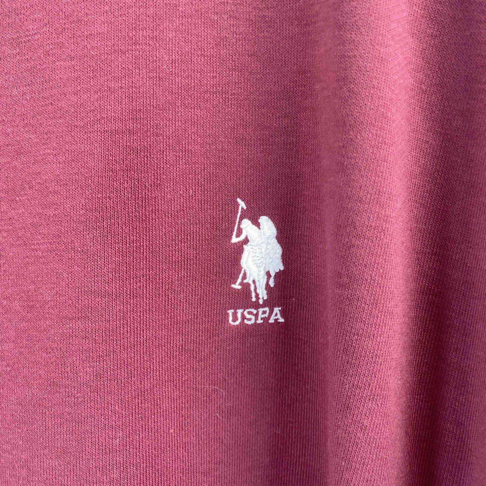 U.S.POLO ASSN. ユーエスポロアッスン メンズ Tシャツ（長袖）ワインレッド tk